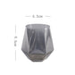Six-Range Glass Whiskey Cup Household Diamond Glass Water Cup