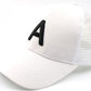 Embroidered Letter Hat Baby A Letter Net Cap Cap