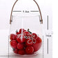 Glass Vase Flower Arrangement Dried Vase Fruit
