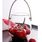 Glass Vase Flower Arrangement Dried Vase Fruit