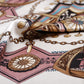 Women Fashion Bandana Scarf Printed Silk Satin Hair Scarf