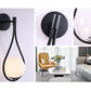 Nordic Bedroom Bedside Led Wall Lamp Golden Personality Home Lighting