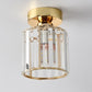 Home Entrance Ceiling Net Red Crystal Aisle Light