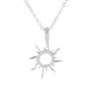 Wholesale Fashion Gold-Color Good Vibes Only Sun Necklaces & Pendants For Women Jewelry Gift