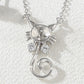 Wholesale Women Freshwater Cat Pendant 925 Sterling Silver Necklace And Earing Pearl Jewelry Sets