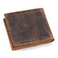 Men Wallets Luxury Horse Leather Wallet Leather Short Wallet Men'S Leather Wallet