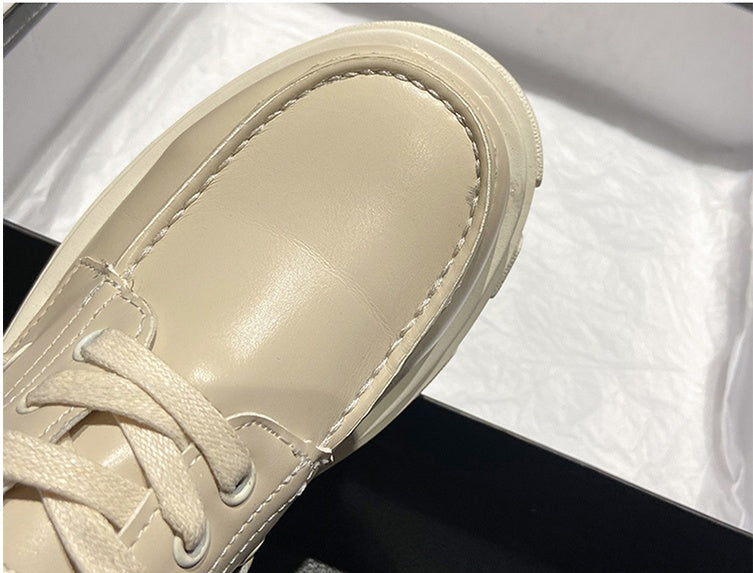 Women’s Lace-Up Platform Flats