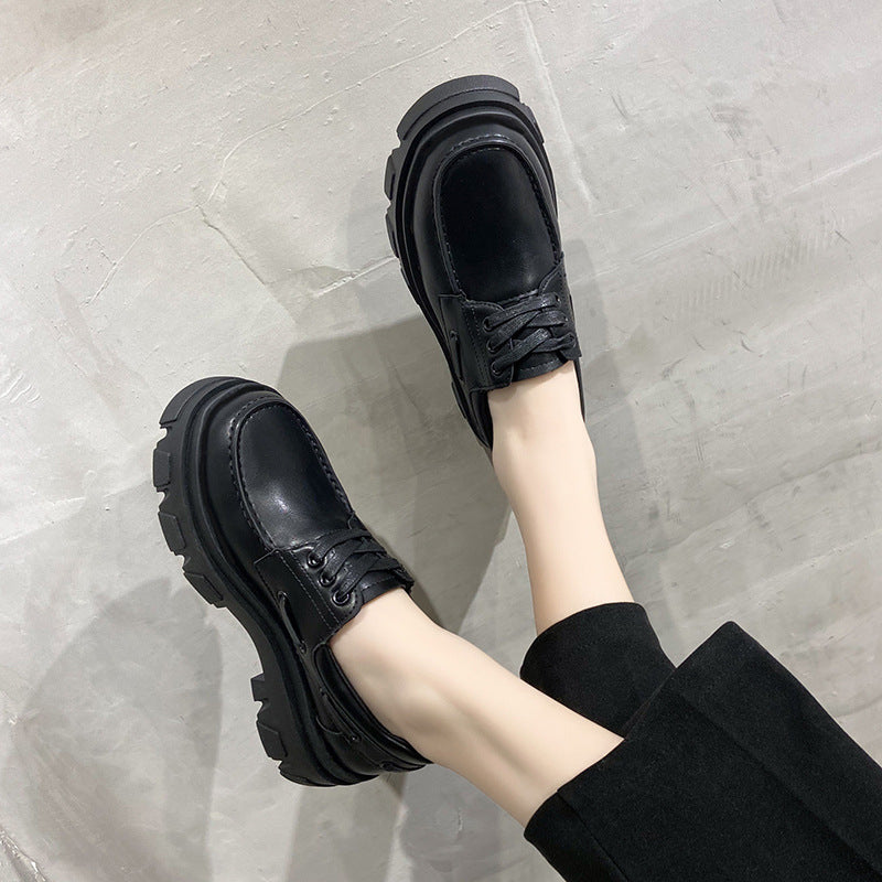 Women’s Lace-Up Platform Flats