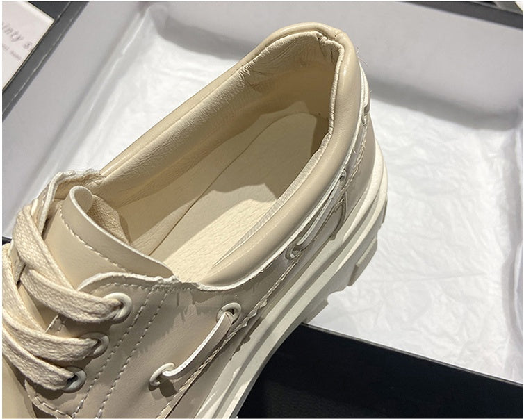 Women’s Lace-Up Platform Flats