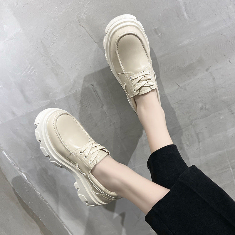 Women’s Lace-Up Platform Flats