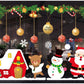 Christmas color window stickers