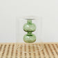 Retro Stained Glass Vase Gourd Hydroponic Flower Plant