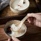 Small Household Spoon Hand-Painted Ceramic Spoon Rice Spoon Soup Spoon Ceramic Spoon Specialty Restaurant Spoon
