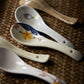 Small Household Spoon Hand-Painted Ceramic Spoon Rice Spoon Soup Spoon Ceramic Spoon Specialty Restaurant Spoon