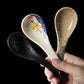 Small Household Spoon Hand-Painted Ceramic Spoon Rice Spoon Soup Spoon Ceramic Spoon Specialty Restaurant Spoon