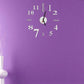 DIY Acrylic Creative 3D Stereo Mirror Wall Clock
