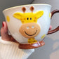 Ceramic Mug Household Mug Oatmeal Mug Cute