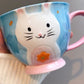 Ceramic Mug Household Mug Oatmeal Mug Cute
