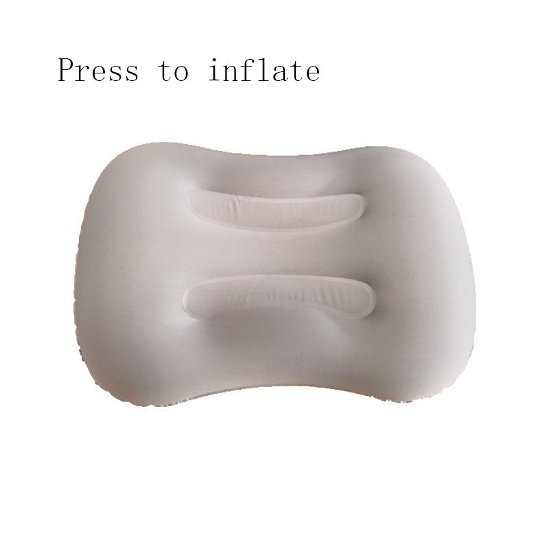 Outdoor Foldable Travel Press Inflatable Pillow
