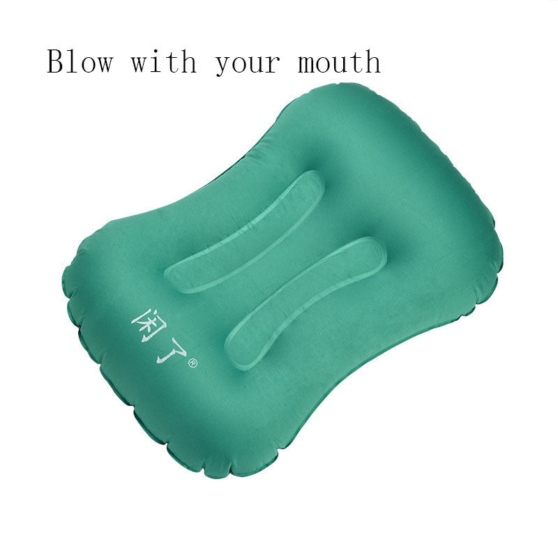 Outdoor Foldable Travel Press Inflatable Pillow