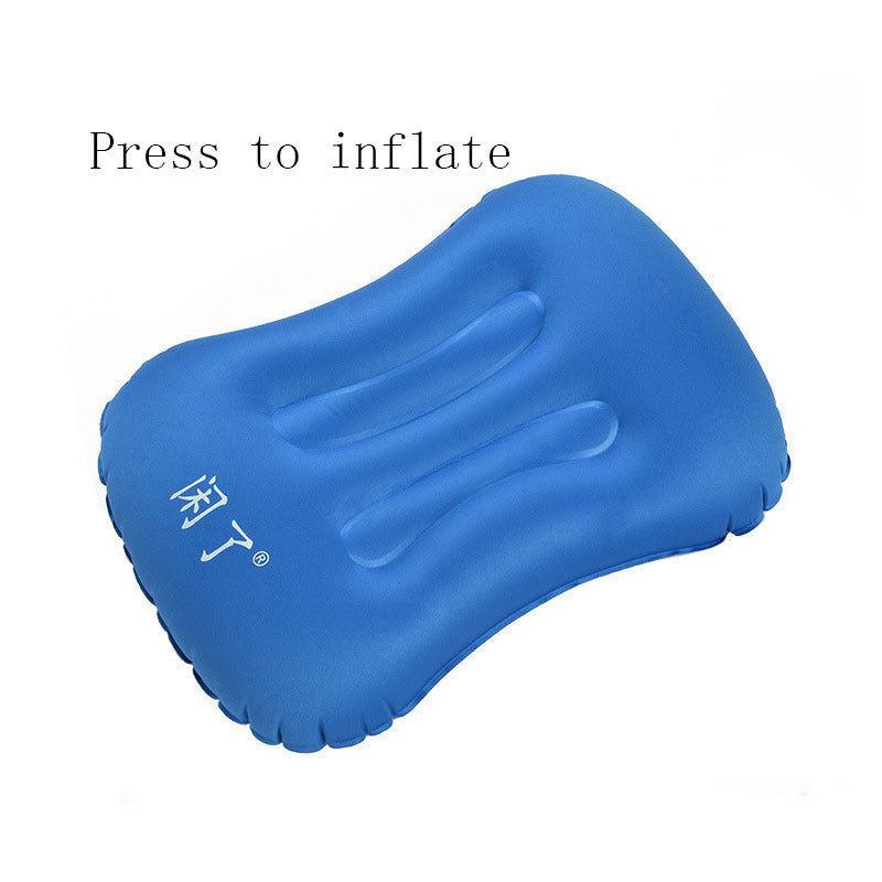 Outdoor Foldable Travel Press Inflatable Pillow