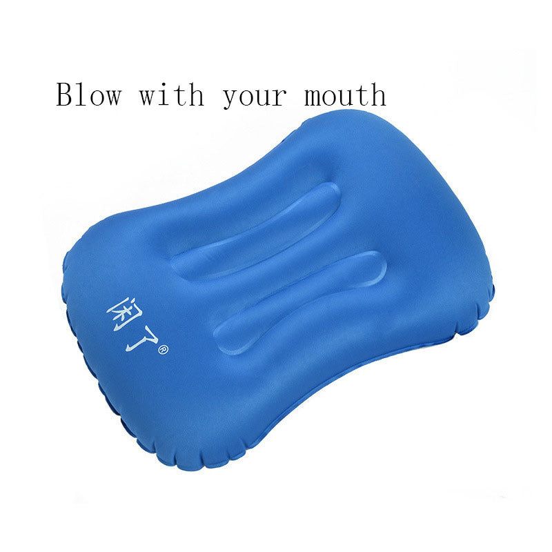 Outdoor Foldable Travel Press Inflatable Pillow