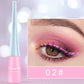 17 Color Liquid Eyeliner Matte Quick-Drying Color Eyeliner Lasting Non-Blooming Matte Glitter Eyeliner