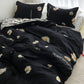 Three-Piece Set Of Single Bed Sheets In Student Dormitory