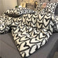 Three-Piece Set Of Single Bed Sheets In Student Dormitory