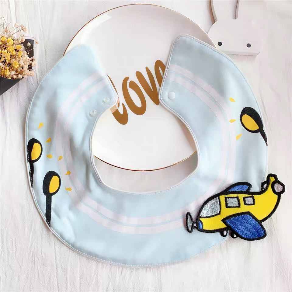Baby saliva towel