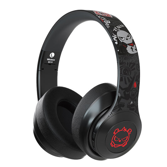 Music luminous Earphone Computer Mobile Phone Headset Sports Running Headset Heavy Bass
