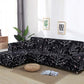 L shaped Sofa Cover Elastic Blue Sofa covers for living room