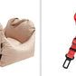 Pet Dog Car Carrier Seat Waterproof Basket Portable Car Seat Safety Travelling Mesh Hanging Bags Breathable Beds & Sofas