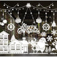 Christmas color window stickers