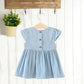 Girls denim dress