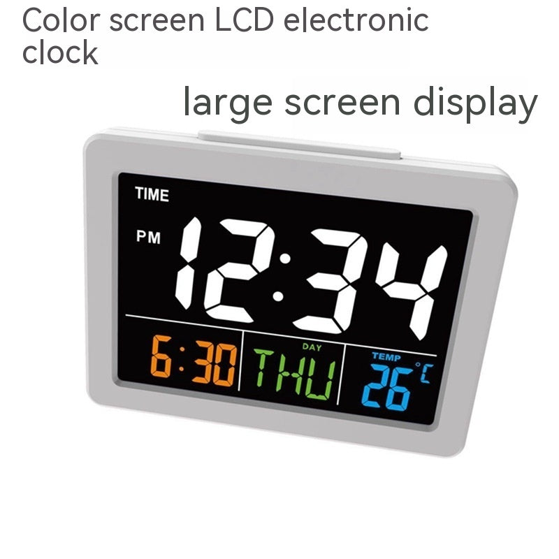 Electronic Clock Desk Clock Students With Temperature Alarm Clock
