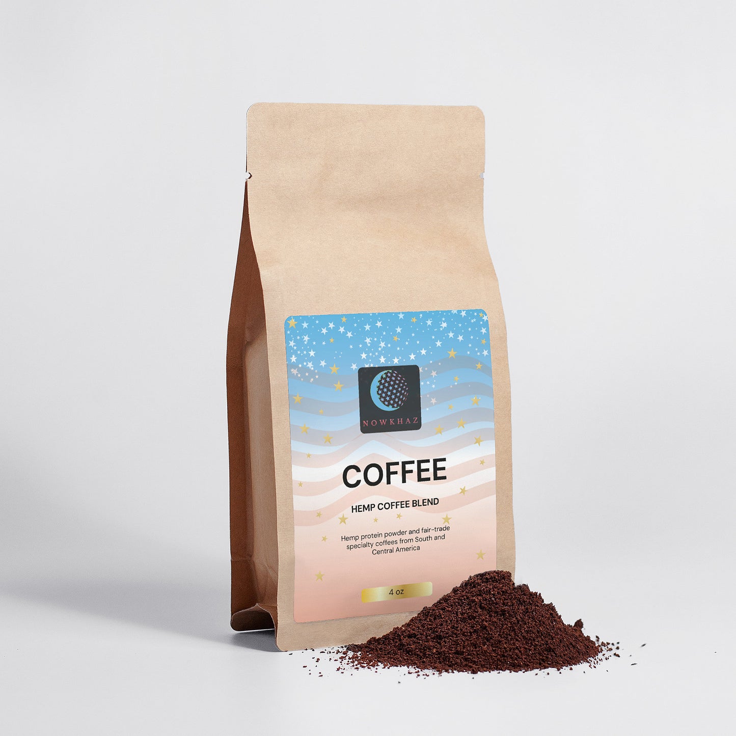 Hemp Coffee Blend - Medium Roast 4oz