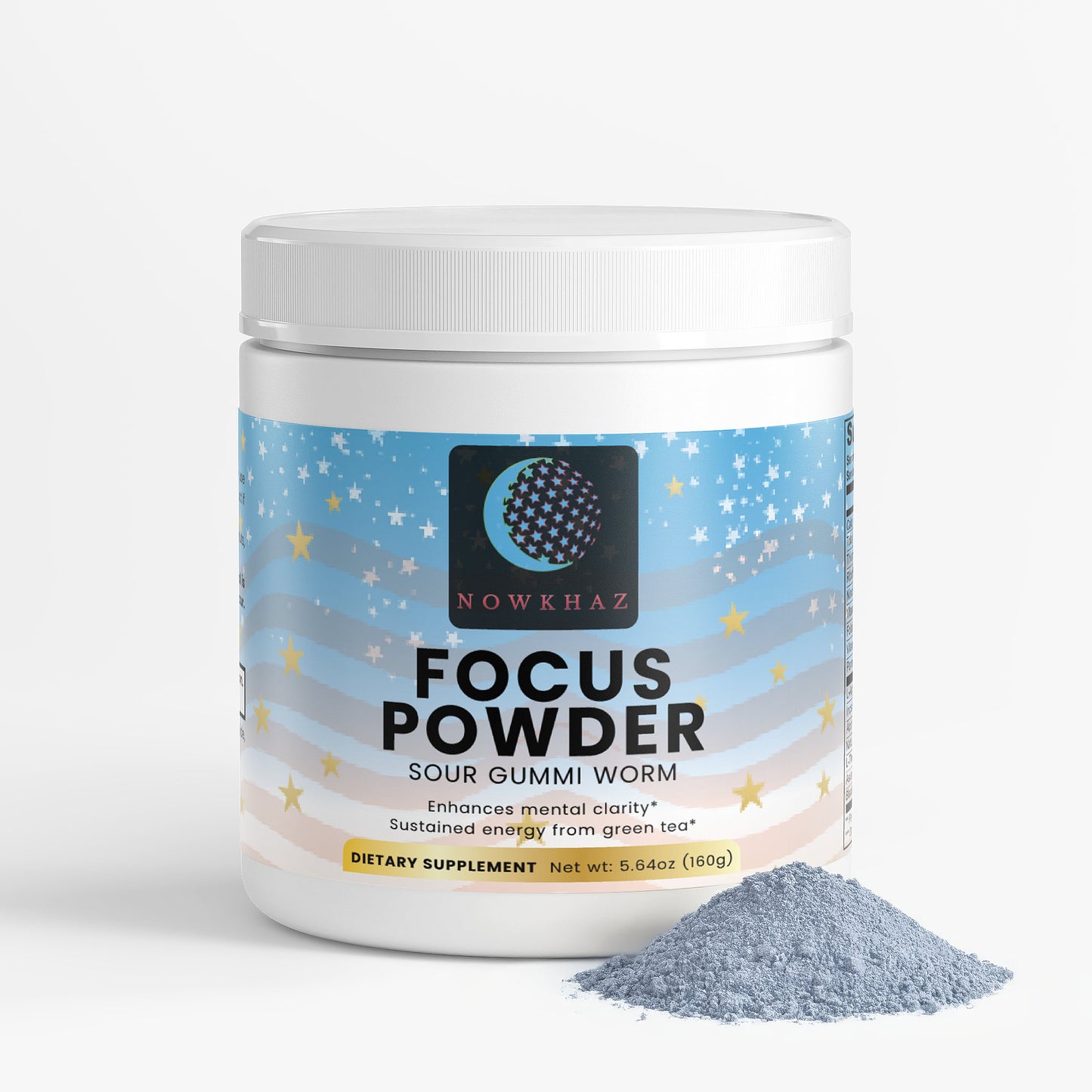 Focus Powder (Sour Gummi Worm)