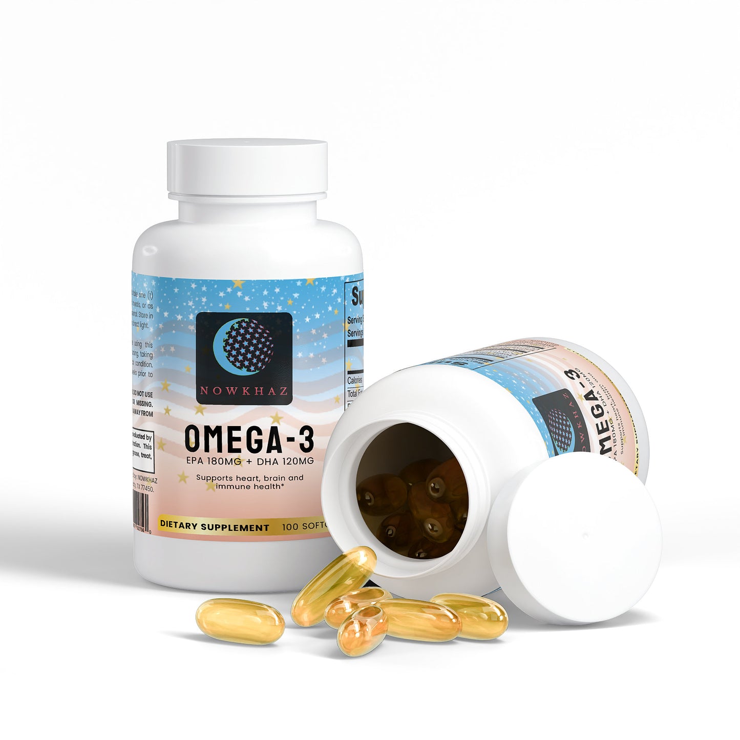 Omega-3 EPA 180mg + DHA 120mg