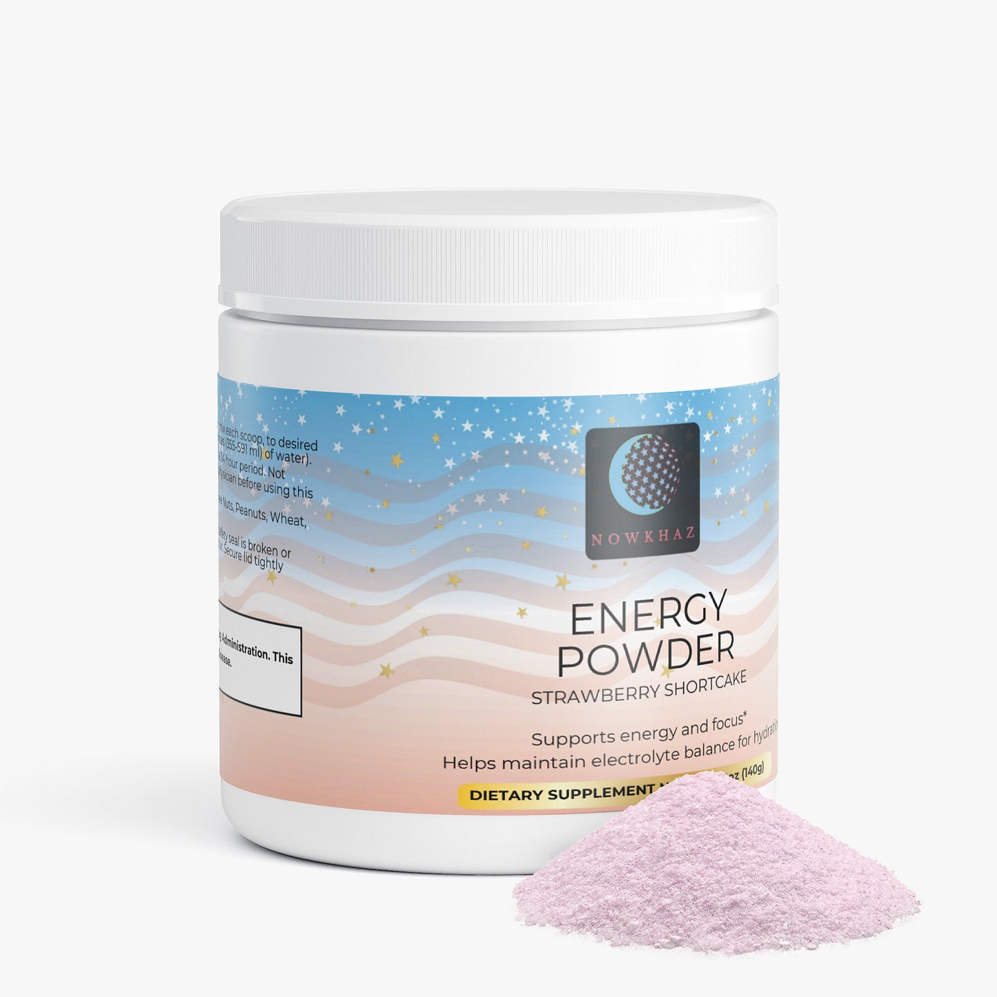 Energy Powder (Strawberry Shortcake)