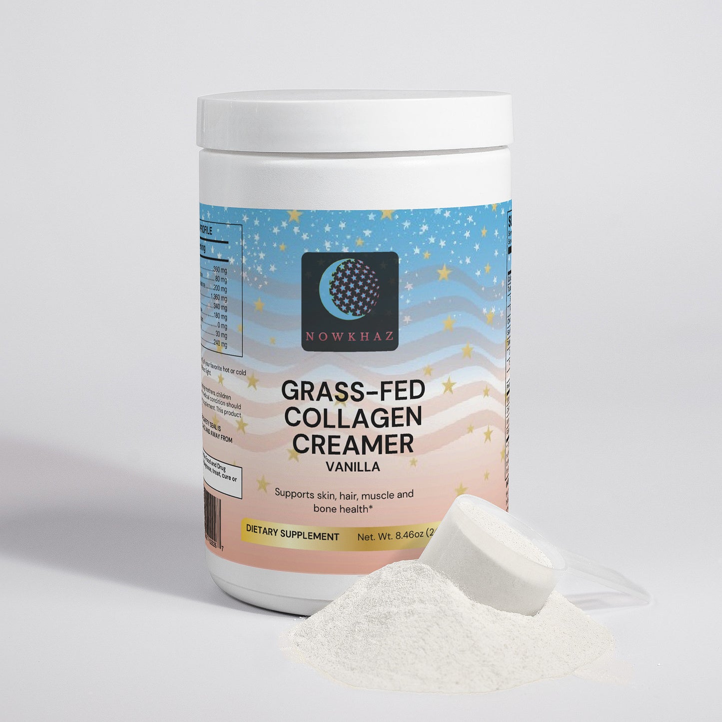 Grass-Fed Collagen Creamer (Vanilla)