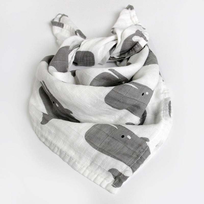 Baby gauze saliva towel