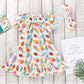Girls print dress