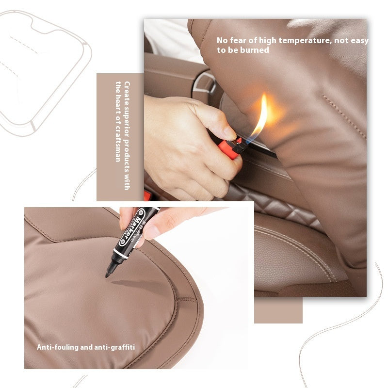 Car Seat Cushion Anti-fouling Leather For Car Seat Cushion