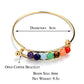 Boho charm silver bracelets natural stones beads bracelet 7 chakra healing balance bracelets bracelets jewelry gifts for women