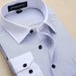 Plus Size Men Business Long Sleeve Shirts