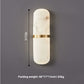 Light Luxury Background Wall Marble Wall Lamp