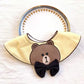 Baby saliva towel