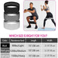 Fitness women and men squat hip resistance band