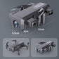 Mini folding drone aerial photography vehicle